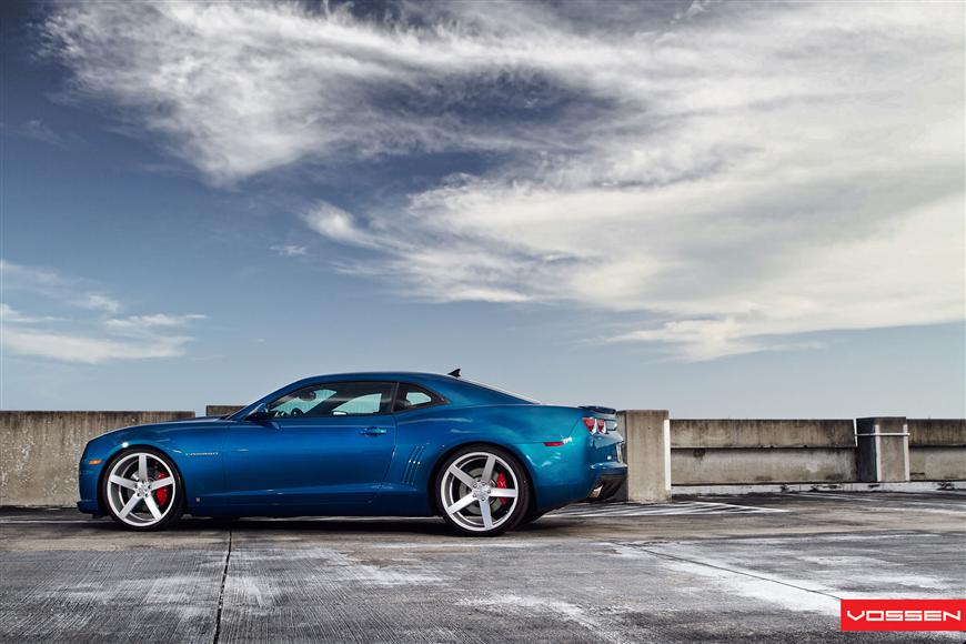 photo 2 Chevrolet Camaro custom wheels Vossen CV3 x, ET , tire size X R. x ET 