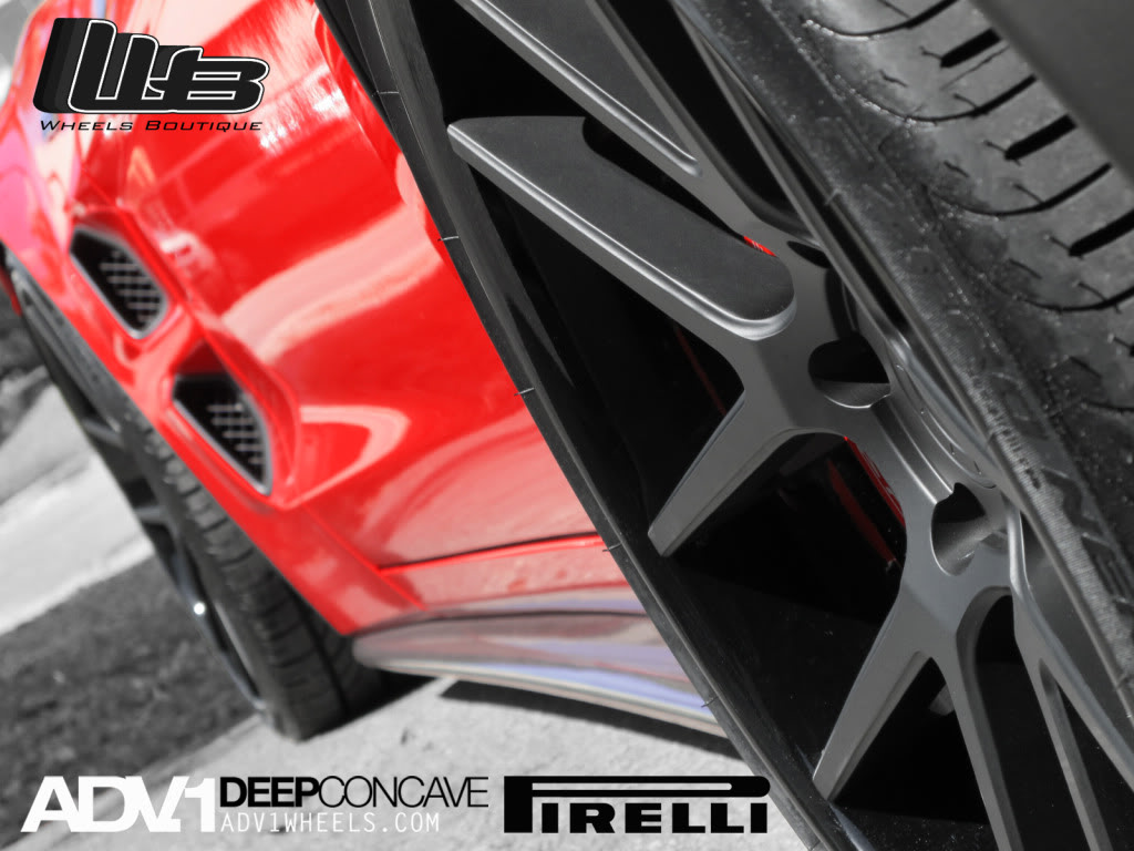 photo 2 Chevrolet Corvette custom wheels ADV 5.0 20x10.0, ET , tire size 285/25 R20. 21x12.5 ET 375/20 R21
