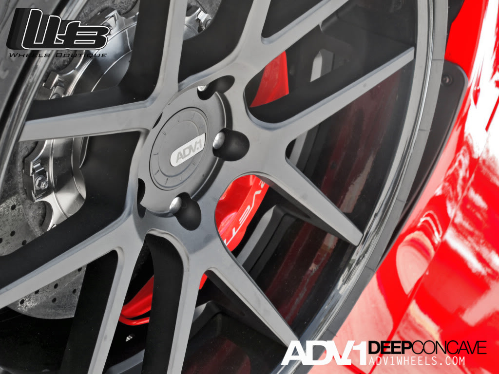 photo 4 Chevrolet Corvette custom wheels ADV 5.0 20x10.0, ET , tire size 285/25 R20. 21x12.5 ET 375/20 R21