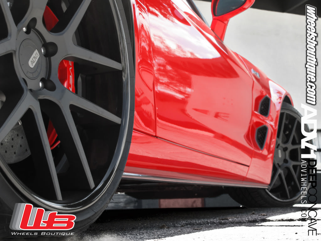 photo 6 Chevrolet Corvette custom wheels ADV 5.0 20x10.0, ET , tire size 285/25 R20. 21x12.5 ET 375/20 R21