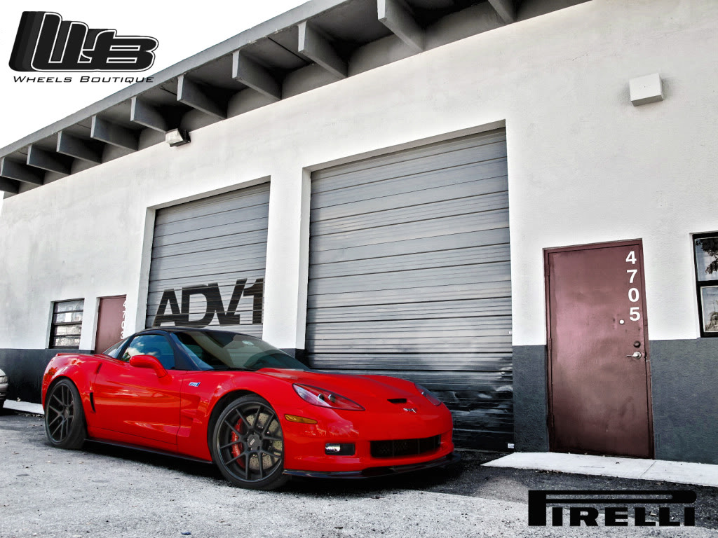 photo 7 Chevrolet Corvette custom wheels ADV 5.0 20x10.0, ET , tire size 285/25 R20. 21x12.5 ET 375/20 R21
