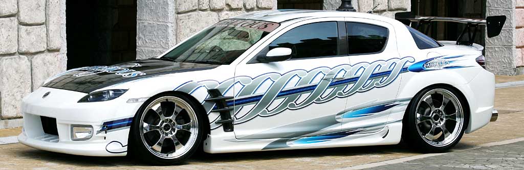 photo 1 Mazda RX-8 custom wheels Fabulous Expand Racing 19x9.0, ET +24, tire size 245/35 R19. x ET 