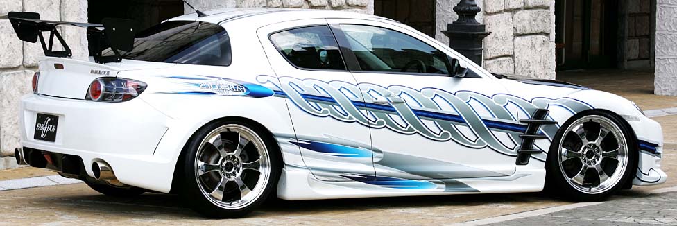 photo 2 Mazda RX-8 custom wheels Fabulous Expand Racing 19x9.0, ET +24, tire size 245/35 R19. x ET 
