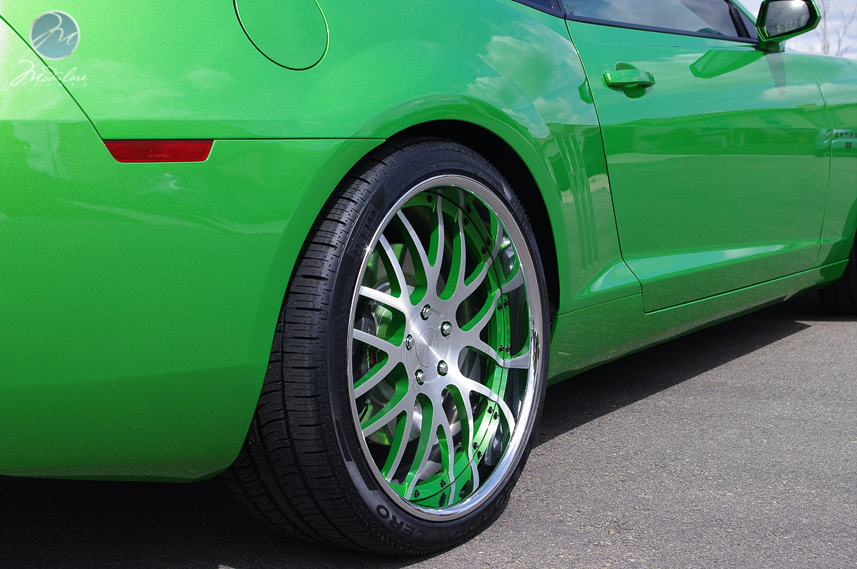 photo 3 Chevrolet Camaro custom wheels Modulare M14 22x9.5, ET , tire size X R22. 22x11.0 ET 