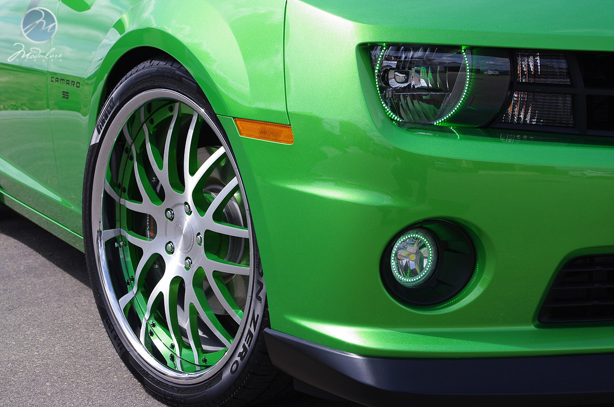 photo 1 Chevrolet Camaro custom wheels Modulare M14 22x9.5, ET , tire size X R22. 22x11.0 ET 