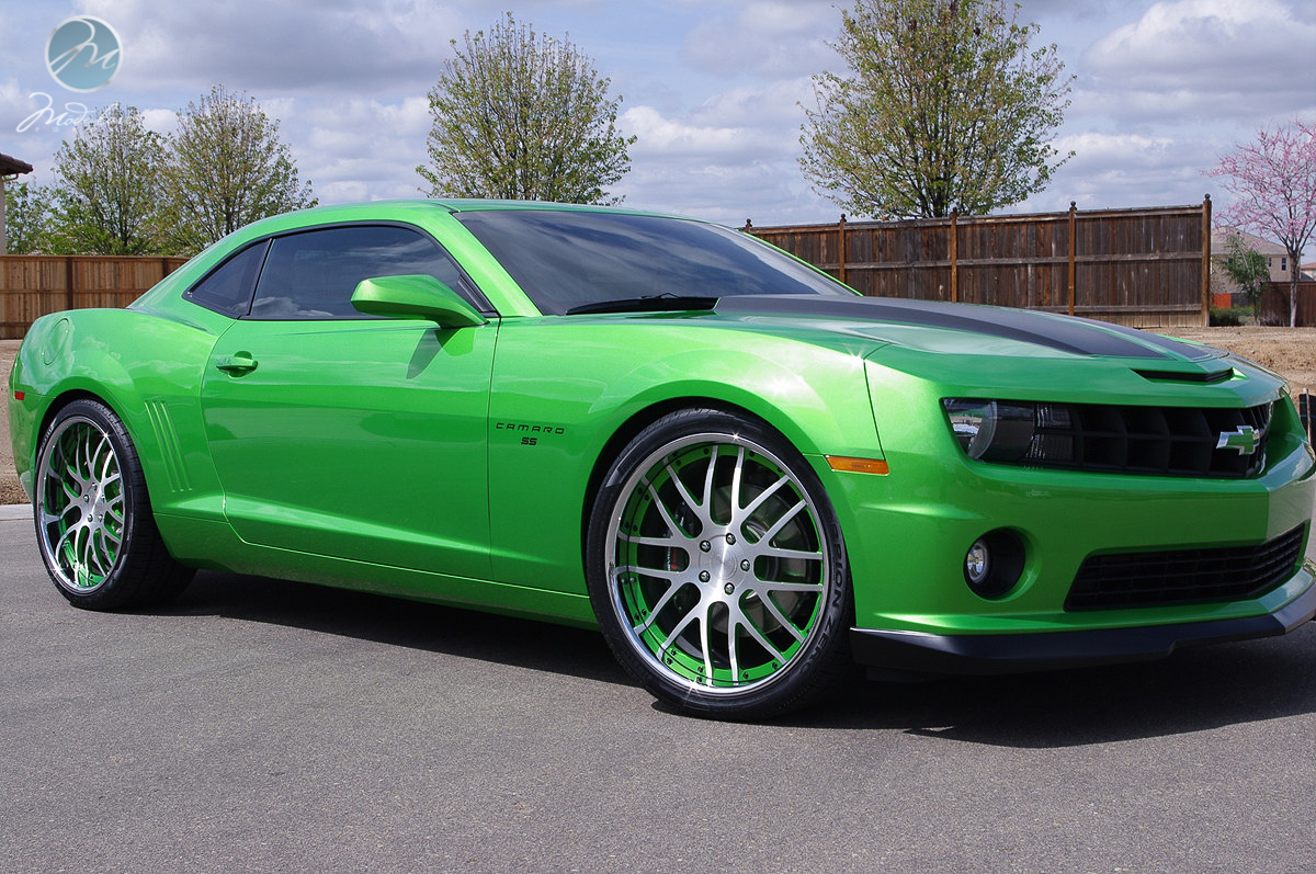 photo 4 Chevrolet Camaro custom wheels Modulare M14 22x9.5, ET , tire size X R22. 22x11.0 ET 