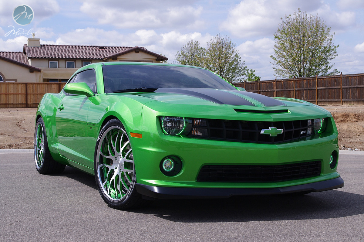 photo 5 Chevrolet Camaro custom wheels Modulare M14 22x9.5, ET , tire size X R22. 22x11.0 ET 