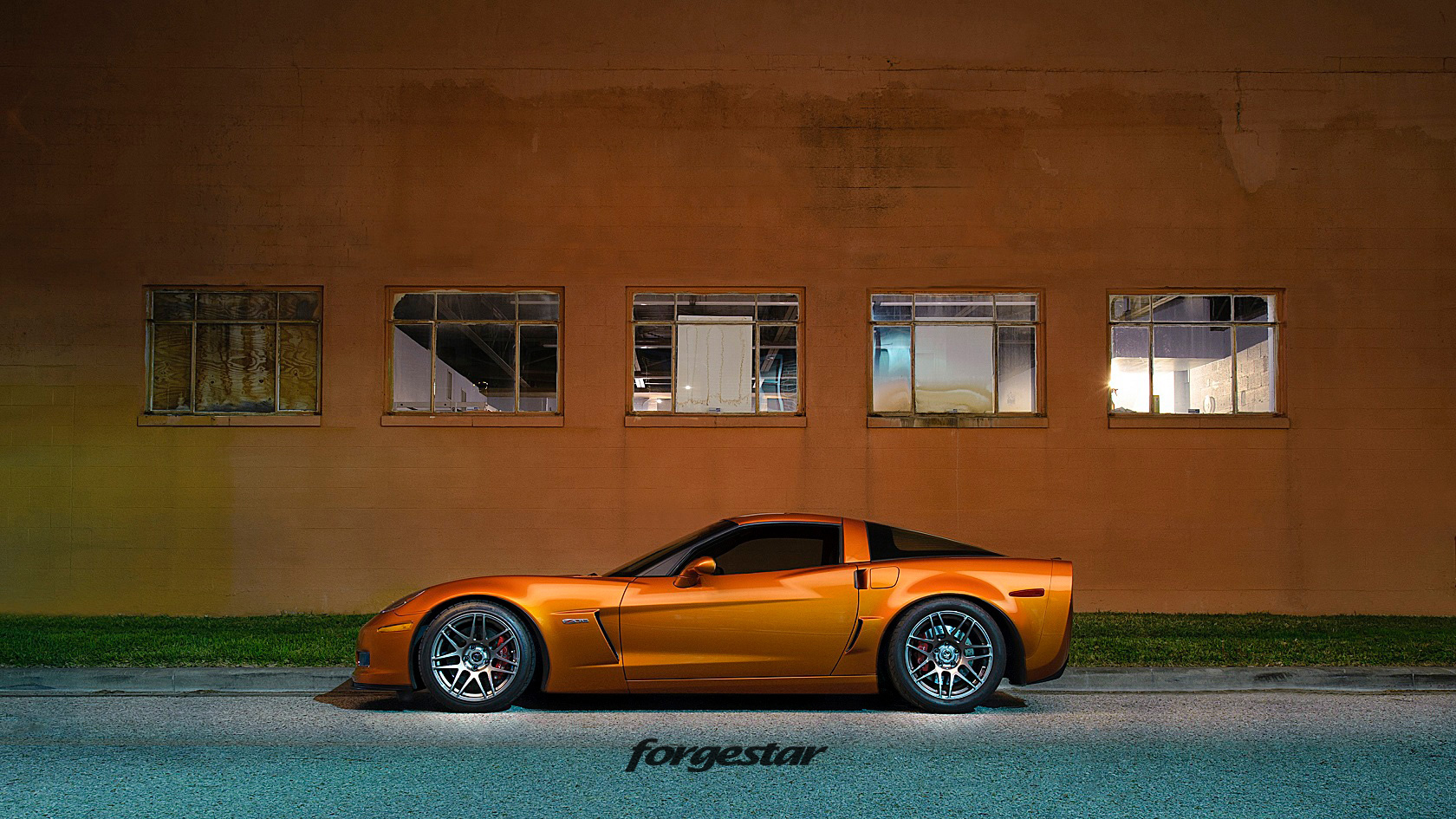 photo 3 Chevrolet Corvette custom wheels Forgestar F14 18x10.0, ET , tire size X R18. 18x12.0 ET 