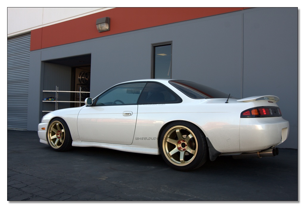 photo 3 Nissan S14 custom wheels Rota Grid 18x9.5, ET +15, tire size 225/40 R18. x ET 245/40 R