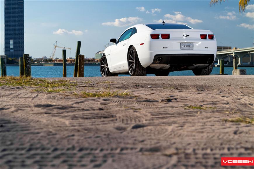 photo 2 Chevrolet Camaro custom wheels Vossen CV1 22x, ET , tire size X R22. x ET 