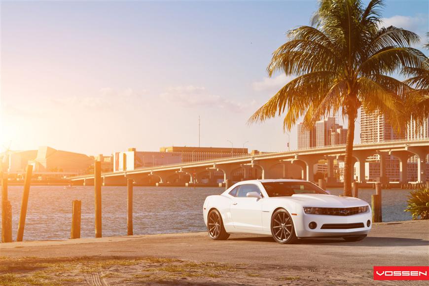 photo 5 Chevrolet Camaro custom wheels Vossen CV1 22x, ET , tire size X R22. x ET 