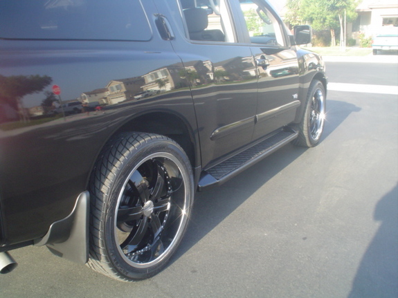 photo 1 Nissan Armada custom wheels Echelon Korum 24x, ET , tire size 285/40 R24. x ET 