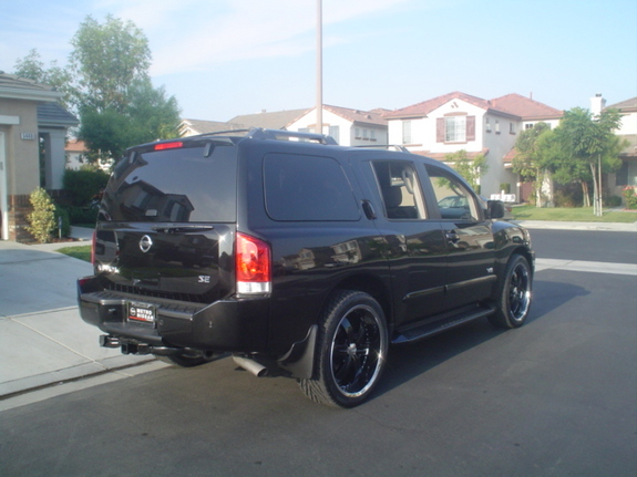 photo 2 Nissan Armada custom wheels Echelon Korum 24x, ET , tire size 285/40 R24. x ET 