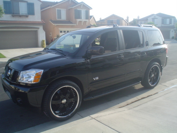 photo 3 Nissan Armada custom wheels Echelon Korum 24x, ET , tire size 285/40 R24. x ET 