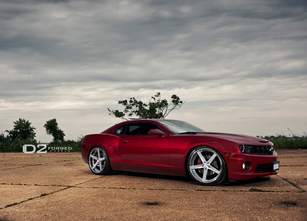 photo 1 Chevrolet Camaro custom wheels D2FORGED CV2 22x9.5, ET , tire size X R22. 22x11.5 ET