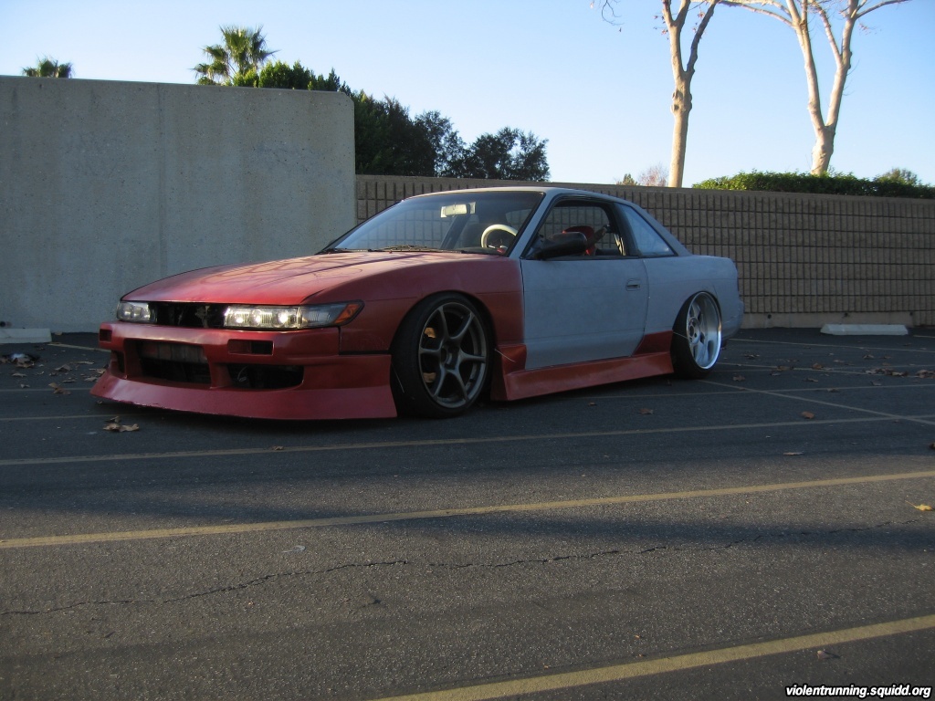photo 1 Nissan S13 custom wheels Grenade GX-01 17x9.0, ET +10, tire size 205/40 R17. 18x10.0 ET-19 225/40 R18