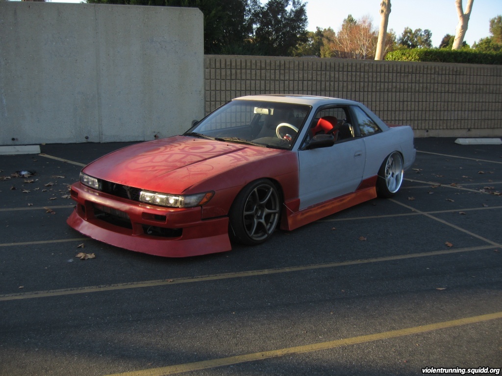 photo 2 Nissan S13 custom wheels Grenade GX-01 17x9.0, ET +10, tire size 205/40 R17. 18x10.0 ET-19 225/40 R18