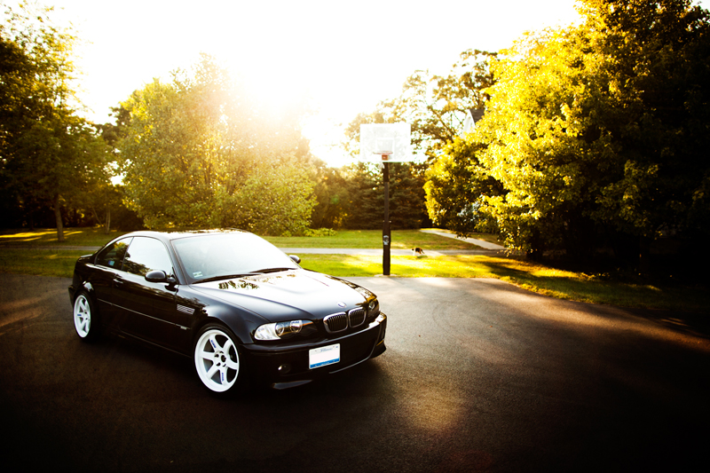photo 1 BMW M3 custom wheels Volk TE37 18x9.5, ET +22, tire size 265/35 R18. 18x9.0 ET+4