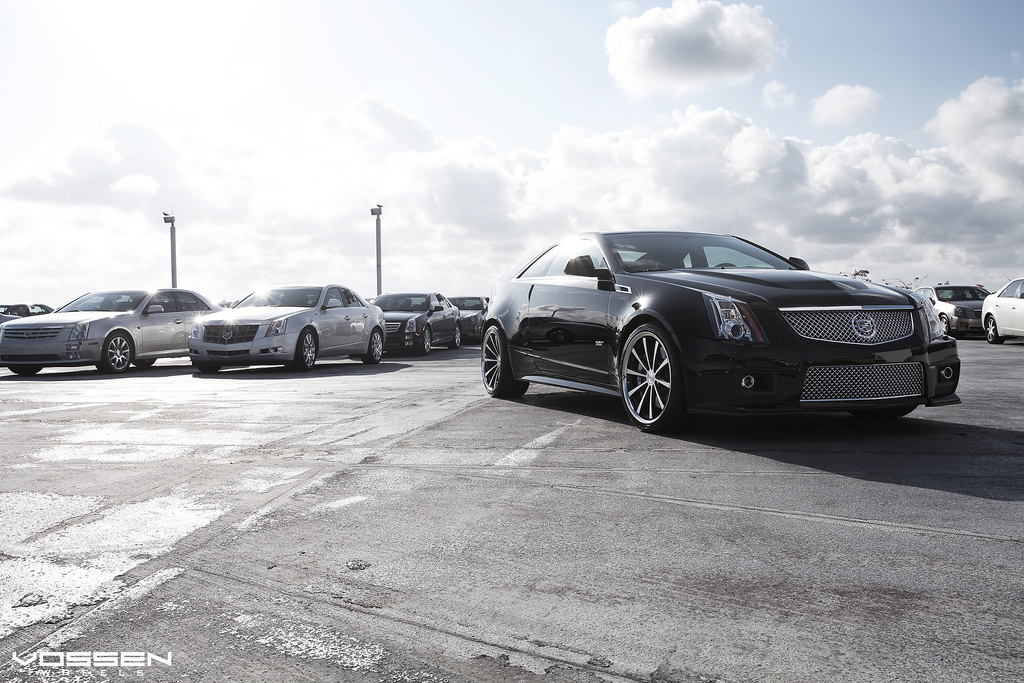photo 2 Cadillac CTS-V custom wheels Vossen VVS-CV1 20x9.0, ET , tire size X R20. 20x10.5 ET 
