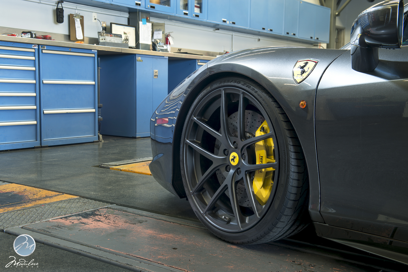 photo 1 Ferrari 458 Italia custom wheels Modulare B18 Evo 21x9.0, ET , tire size 255/30 R21. 22x12.0 ET 335/25 R22