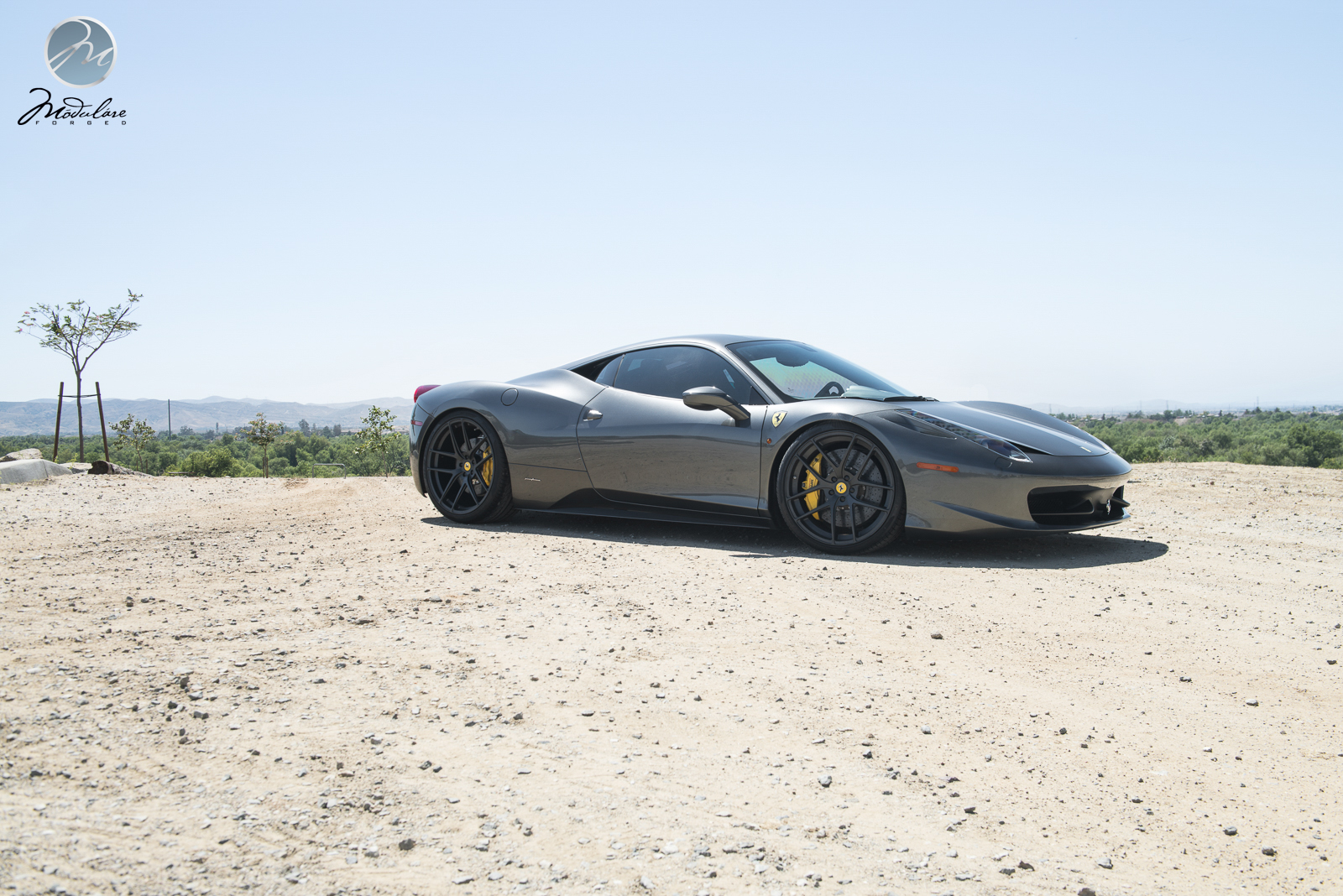 photo 2 Ferrari 458 Italia custom wheels Modulare B18 Evo 21x9.0, ET , tire size 255/30 R21. 22x12.0 ET 335/25 R22
