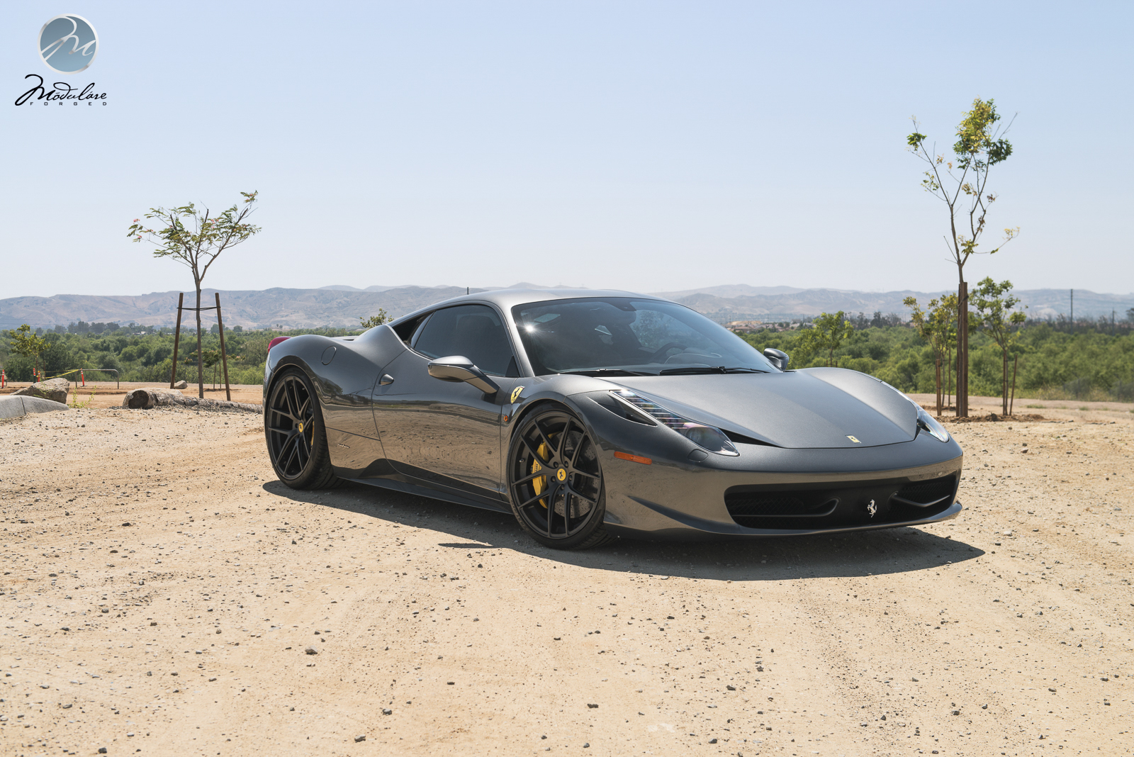 photo 4 Ferrari 458 Italia custom wheels Modulare B18 Evo 21x9.0, ET , tire size 255/30 R21. 22x12.0 ET 335/25 R22
