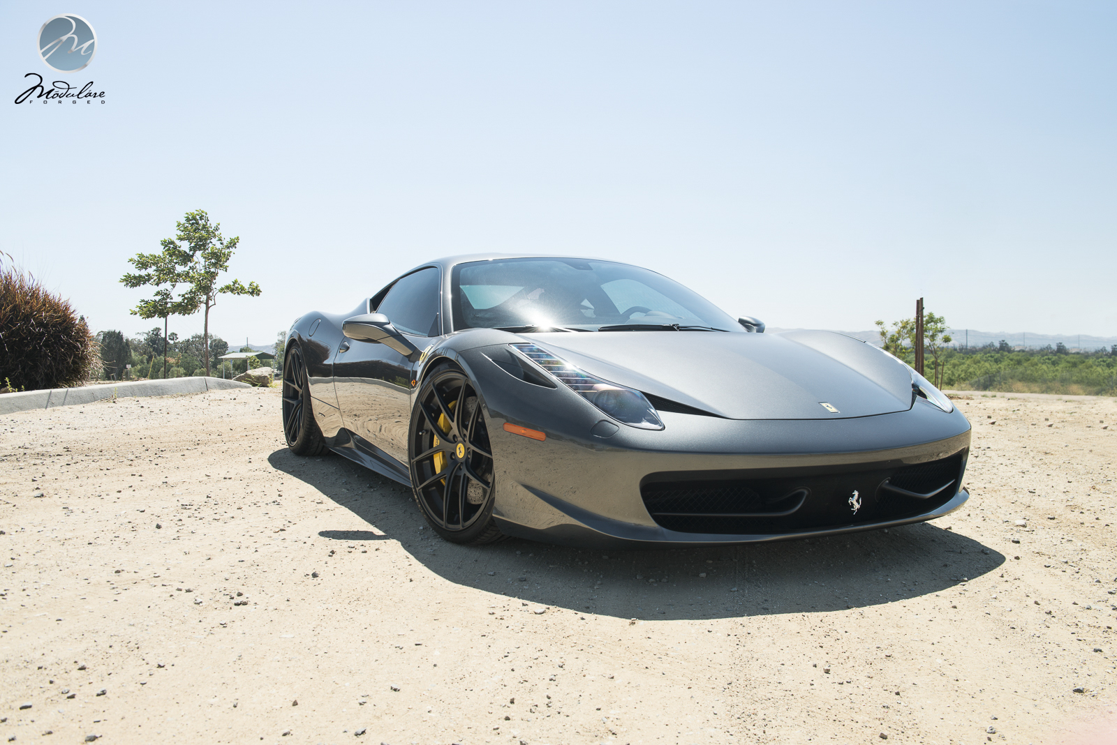 photo 8 Ferrari 458 Italia custom wheels Modulare B18 Evo 21x9.0, ET , tire size 255/30 R21. 22x12.0 ET 335/25 R22