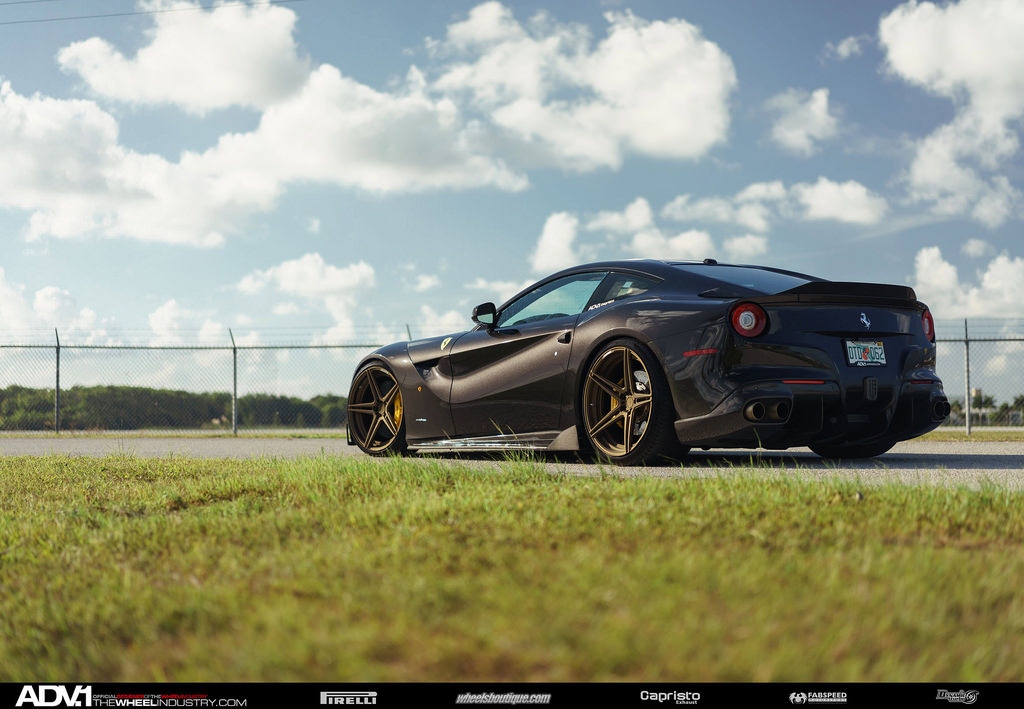 photo 2 Ferrari F12berlinetta custom wheels ADV 5 MV2 SL 21x9.5, ET , tire size X R21. 22x12.0 ET 
