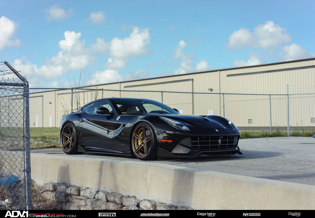 photo 4 Ferrari F12berlinetta custom wheels ADV 5 MV2 SL 21x9.5, ET , tire size X R21. 22x12.0 ET 