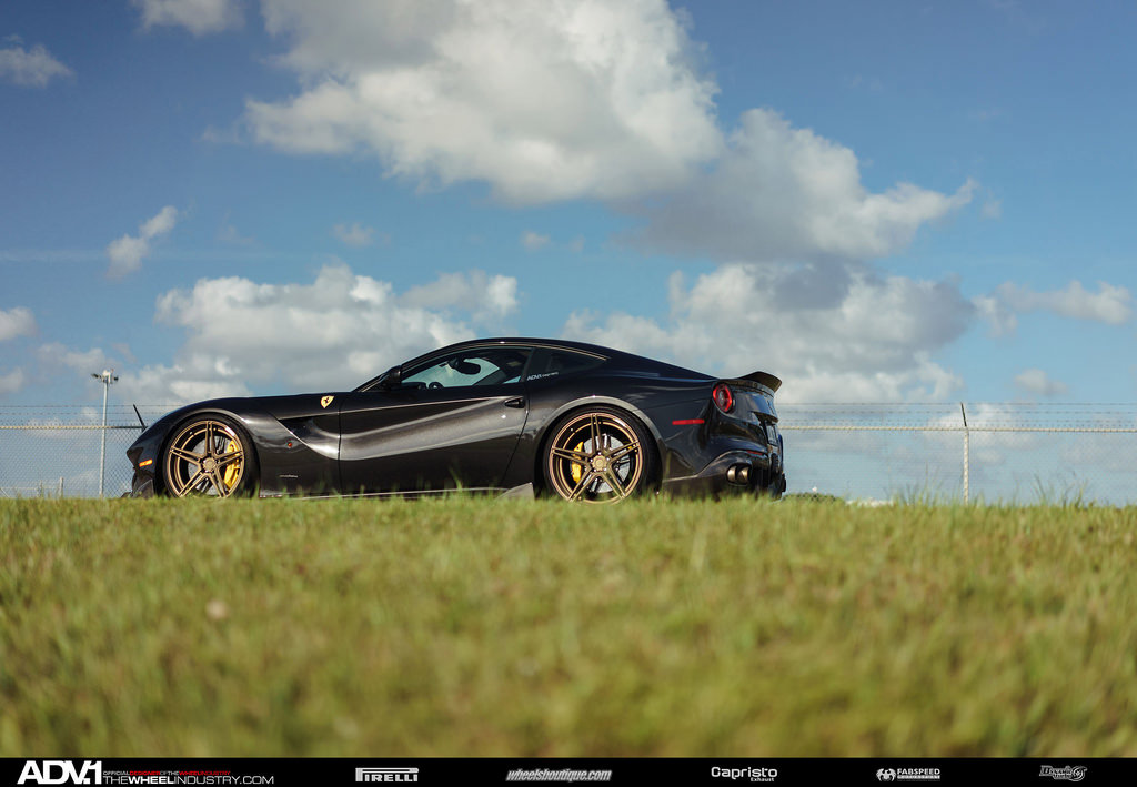 photo 8 Ferrari F12berlinetta custom wheels ADV 5 MV2 SL 21x9.5, ET , tire size X R21. 22x12.0 ET 