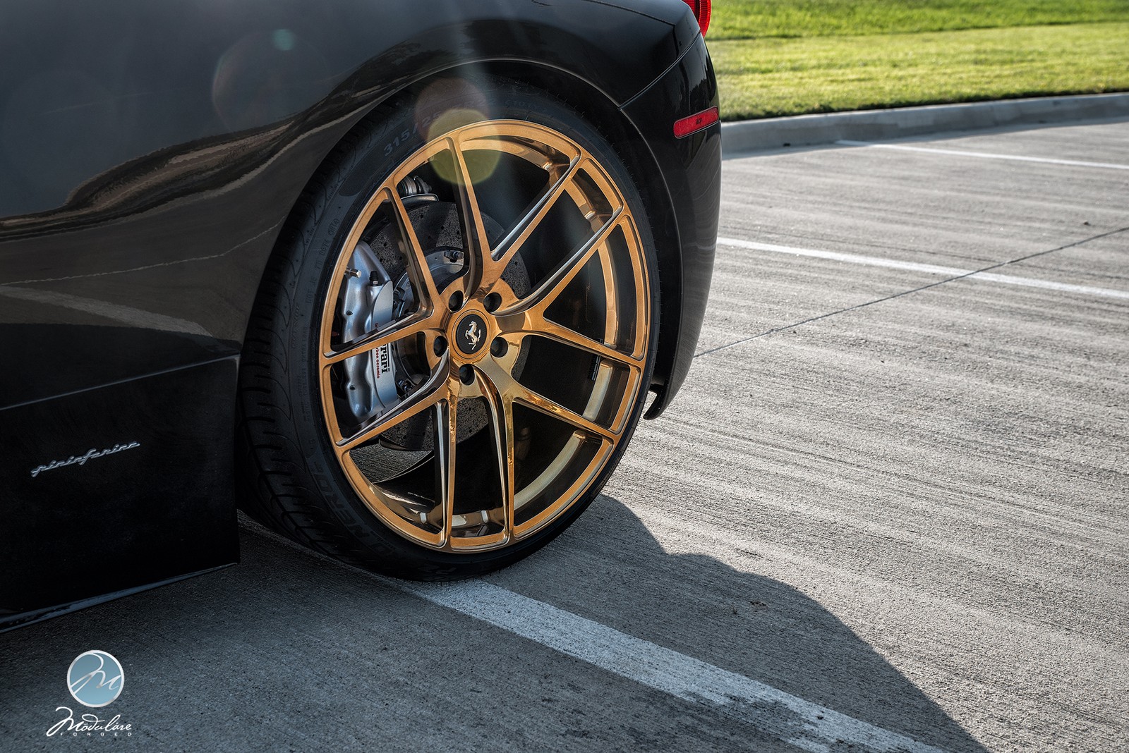 photo 5 Ferrari 458 Italia custom wheels Modulare B18 Evo 21x9.0, ET , tire size X R21. 22x12.0 ET 