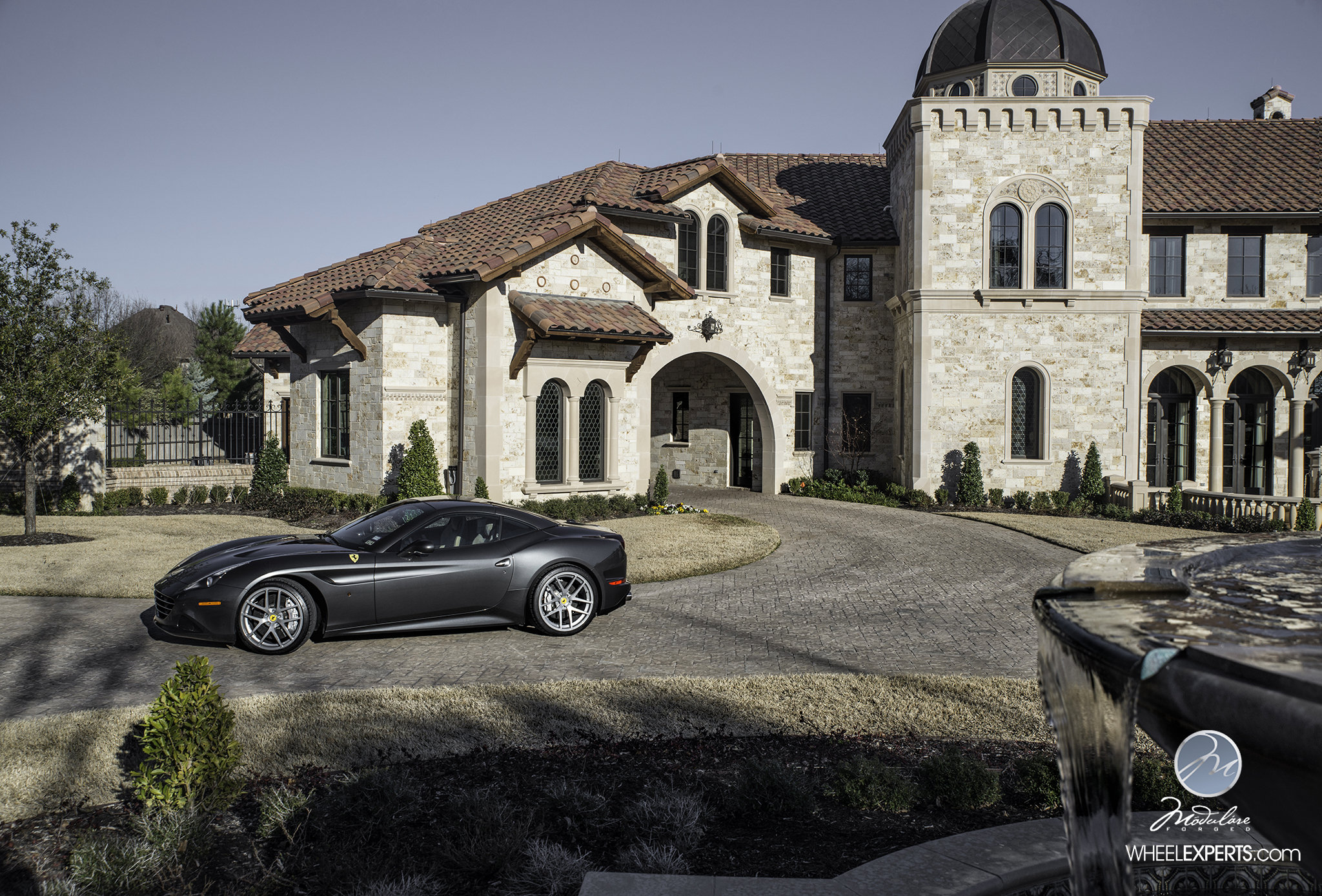 photo 9 Ferrari California custom wheels Modulare  B18 20x, ET , tire size X R20. 21x ET 