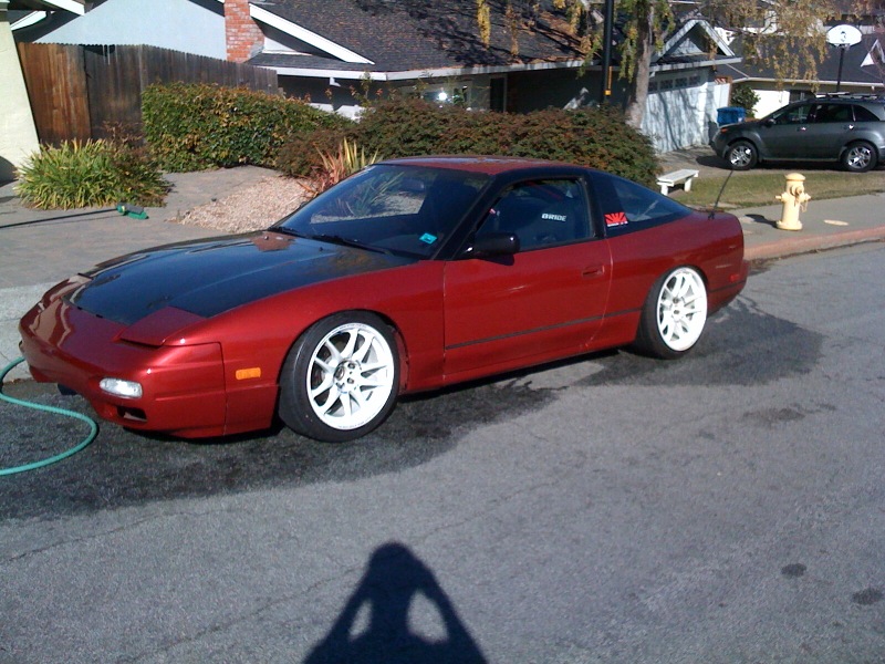 photo 3 Nissan S13 custom wheels Work Wheels Emotion CRKai 17x9.0, ET +9, tire size 215/45 R17. 18x9.5 ET+12 225/40 R18