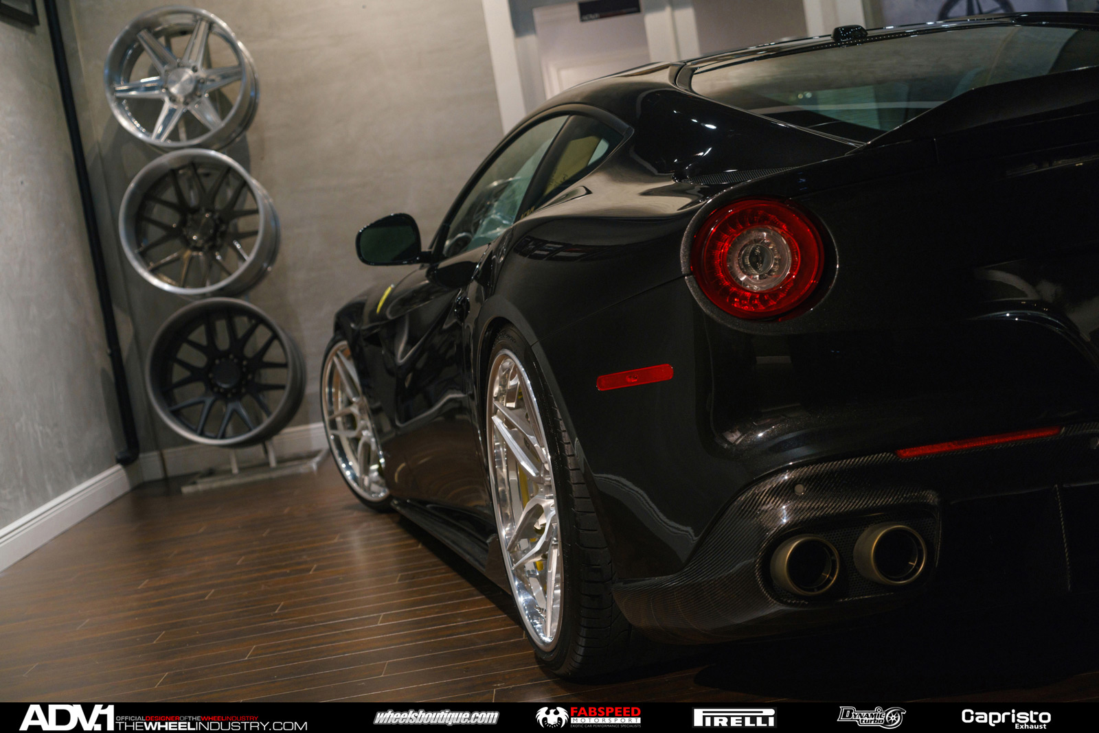 photo 3 Ferrari F12berlinetta custom wheels ADV 05S Track Spec CS 21x9.5, ET , tire size X R21. 22x12.5 ET 
