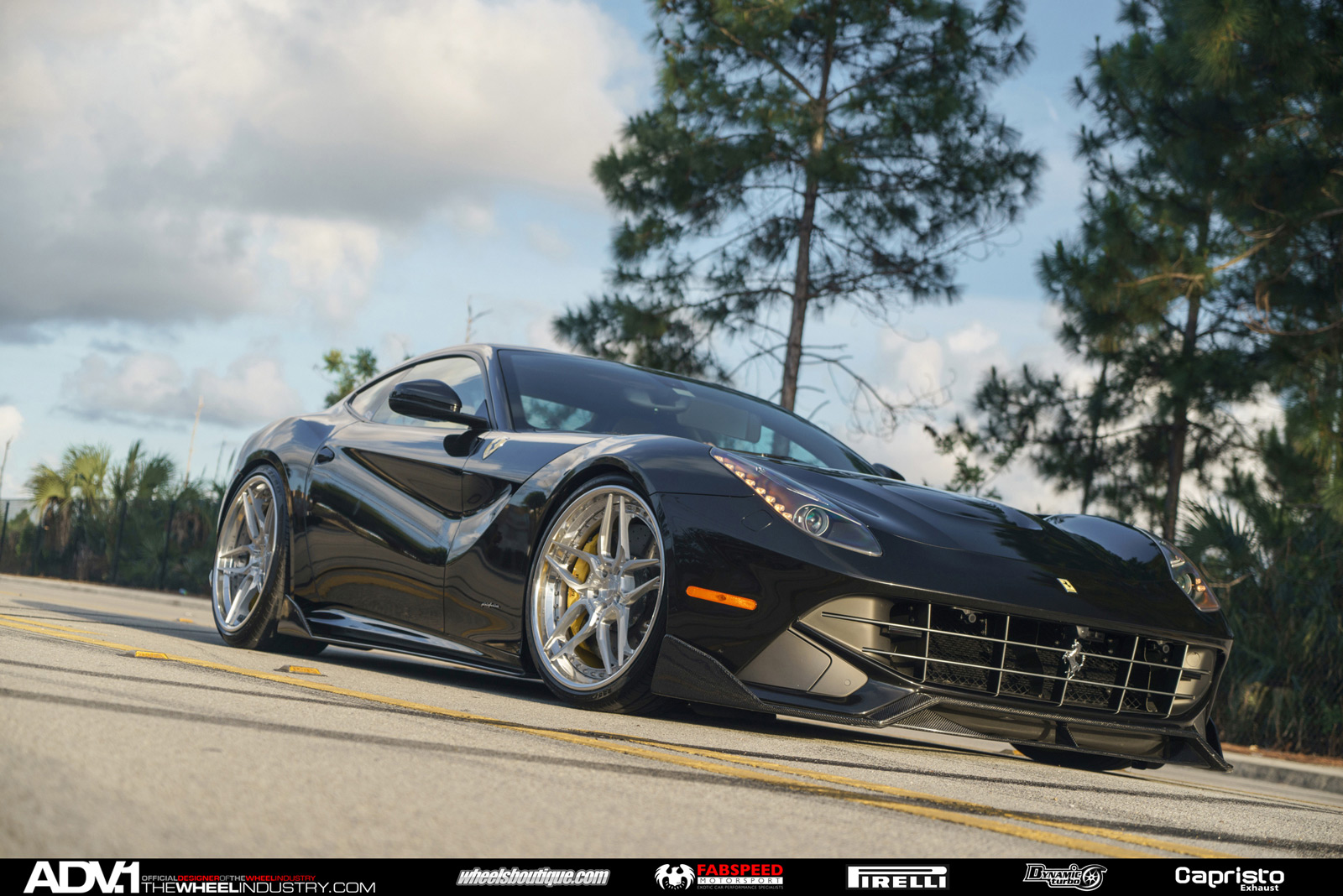photo 7 Ferrari F12berlinetta custom wheels ADV 05S Track Spec CS 21x9.5, ET , tire size X R21. 22x12.5 ET 