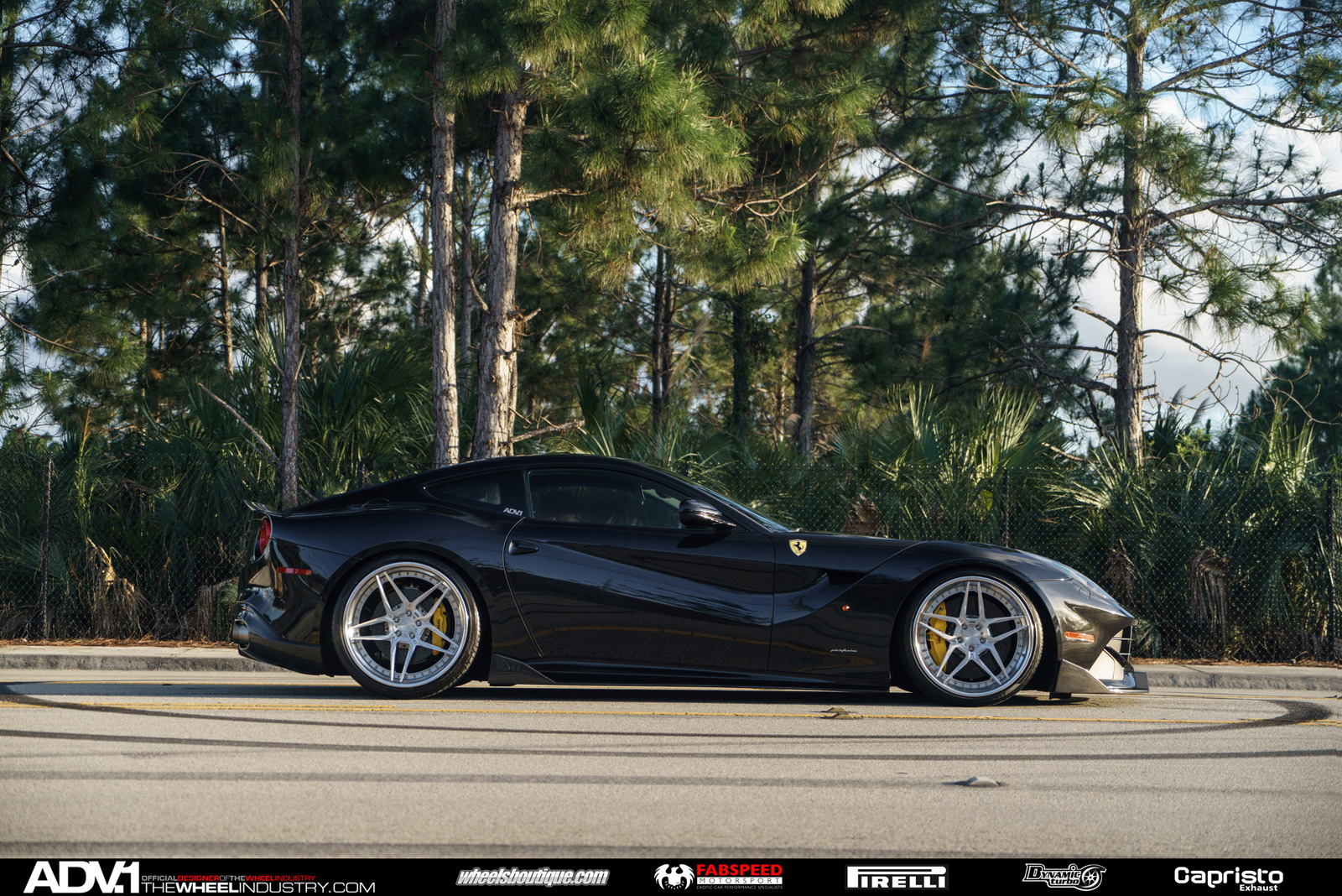 photo 11 Ferrari F12berlinetta custom wheels ADV 05S Track Spec CS 21x9.5, ET , tire size X R21. 22x12.5 ET 