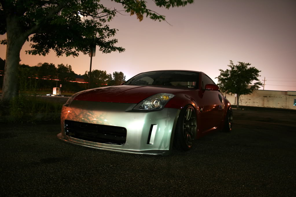 photo 3 Nissan 370Z custom wheels 18x9.5, ET -13, tire size 225/40 R18. 18x9.5 ET-23