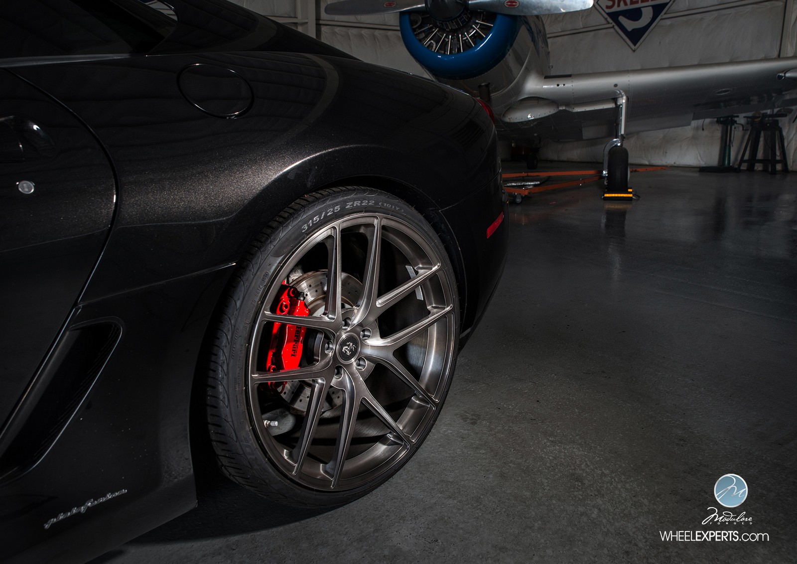 photo 2 Ferrari 599 GTB Fiorano custom wheels Modulare B18 Evo 21x9.0, ET , tire size X R21. 22x12.0 ET 