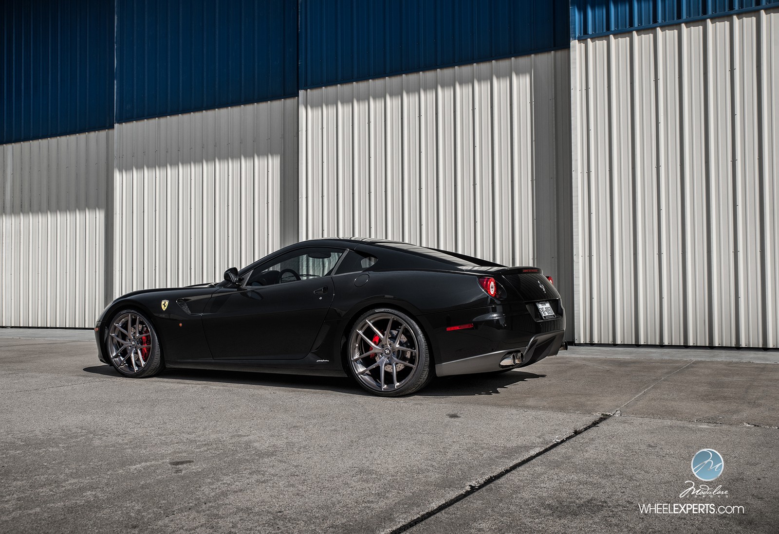 photo 7 Ferrari 599 GTB Fiorano custom wheels Modulare B18 Evo 21x9.0, ET , tire size X R21. 22x12.0 ET 