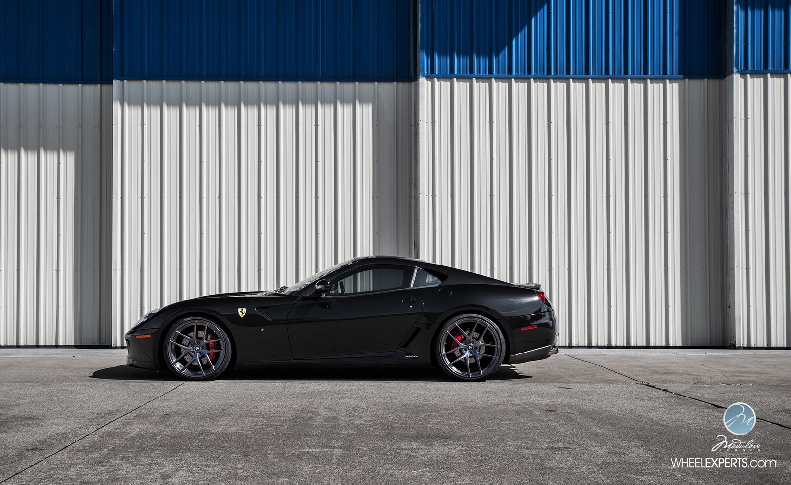 photo 8 Ferrari 599 GTB Fiorano custom wheels Modulare B18 Evo 21x9.0, ET , tire size X R21. 22x12.0 ET 