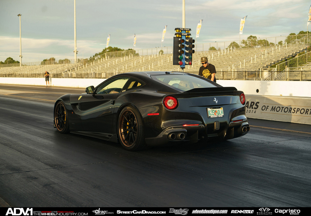photo 2 Ferrari F12berlinetta custom wheels ADV 10 R Track Spec Competition Series 21x9.5, ET , tire size X R21. 21x12.5 ET 