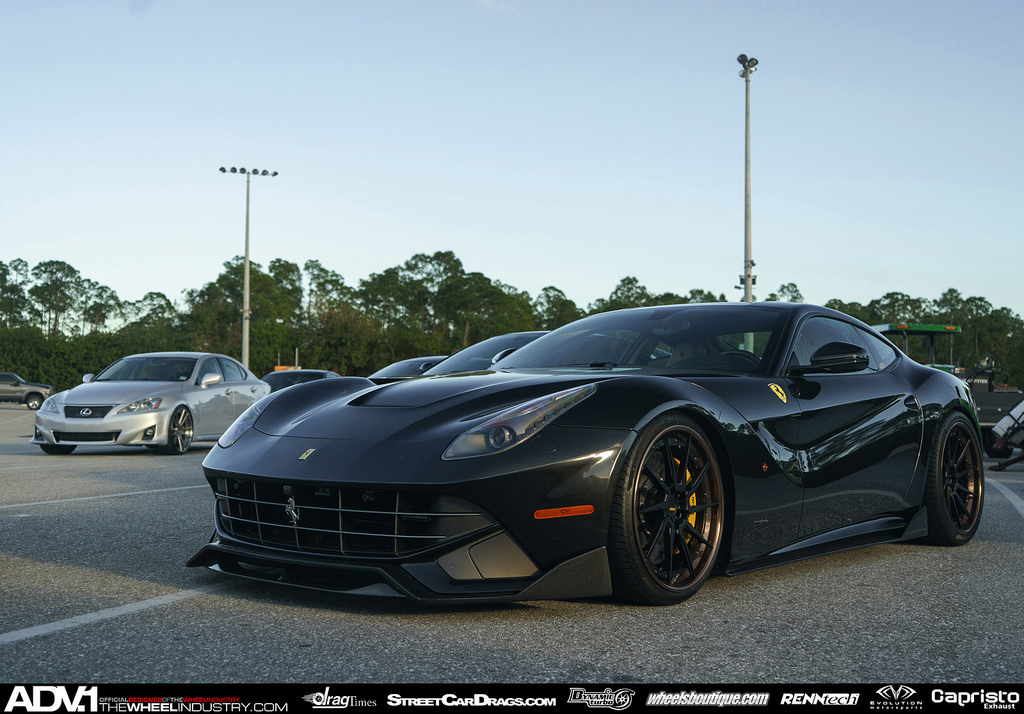 photo 3 Ferrari F12berlinetta custom wheels ADV 10 R Track Spec Competition Series 21x9.5, ET , tire size X R21. 21x12.5 ET 