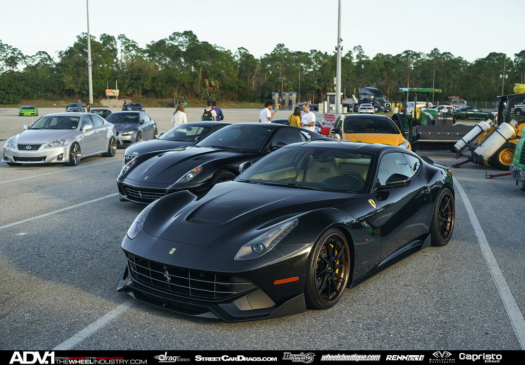 photo 4 Ferrari F12berlinetta custom wheels ADV 10 R Track Spec Competition Series 21x9.5, ET , tire size X R21. 21x12.5 ET 