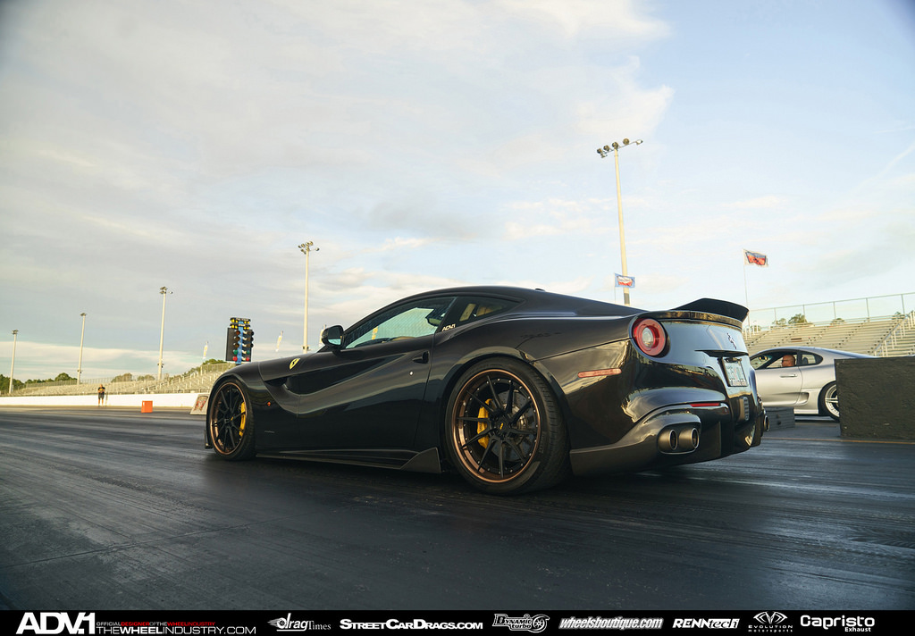 photo 1 Ferrari F12berlinetta custom wheels ADV 10 R Track Spec Competition Series 21x9.5, ET , tire size X R21. 21x12.5 ET 