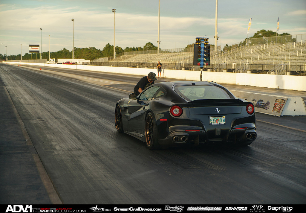 photo 6 Ferrari F12berlinetta custom wheels ADV 10 R Track Spec Competition Series 21x9.5, ET , tire size X R21. 21x12.5 ET 