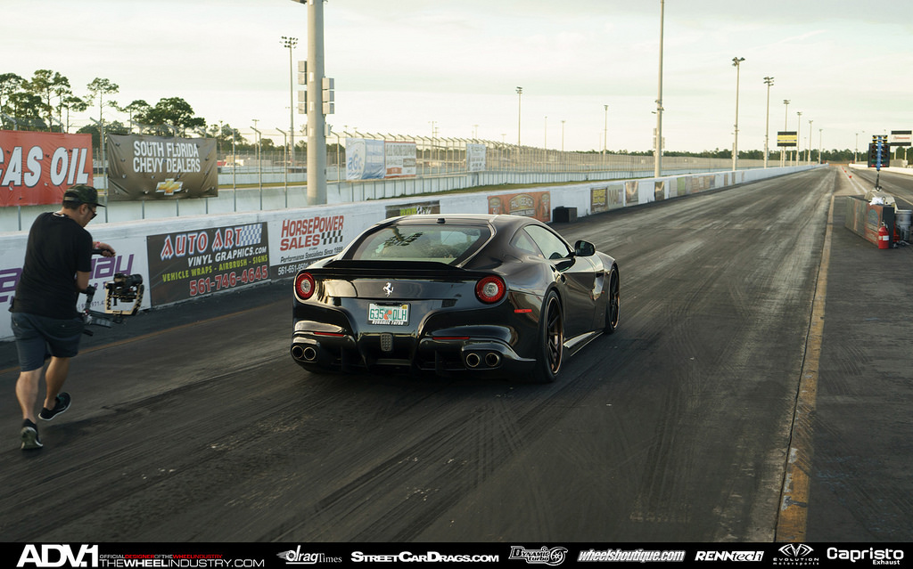 photo 8 Ferrari F12berlinetta custom wheels ADV 10 R Track Spec Competition Series 21x9.5, ET , tire size X R21. 21x12.5 ET 