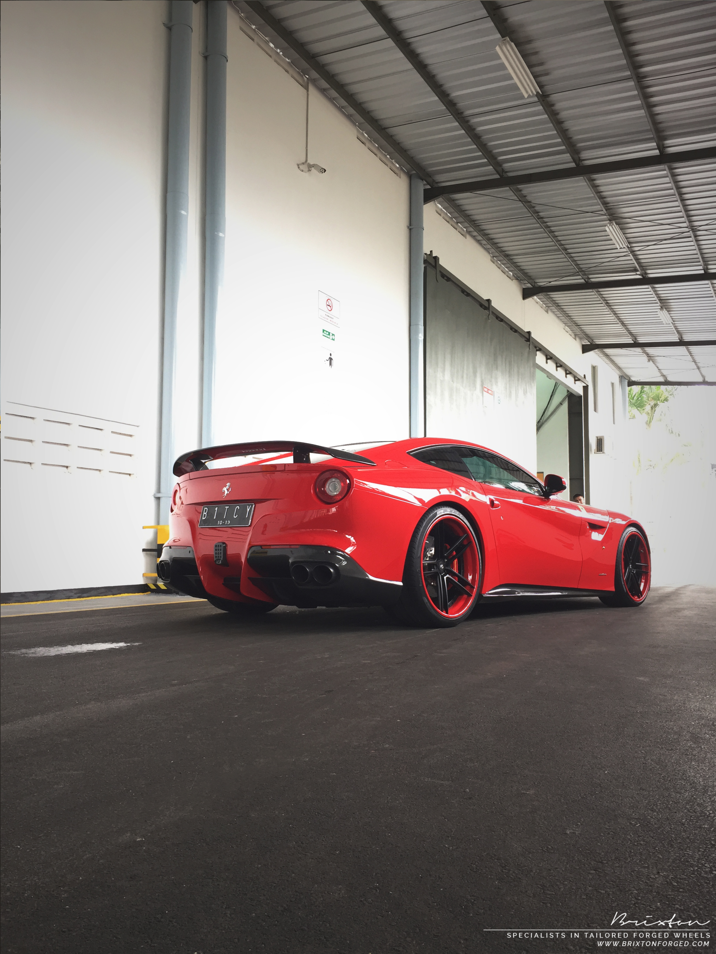 photo 4 Ferrari F12berlinetta custom wheels BRIXTON R25 TARGA SERIES 21x9.5, ET , tire size X R21. 22x12.0 ET