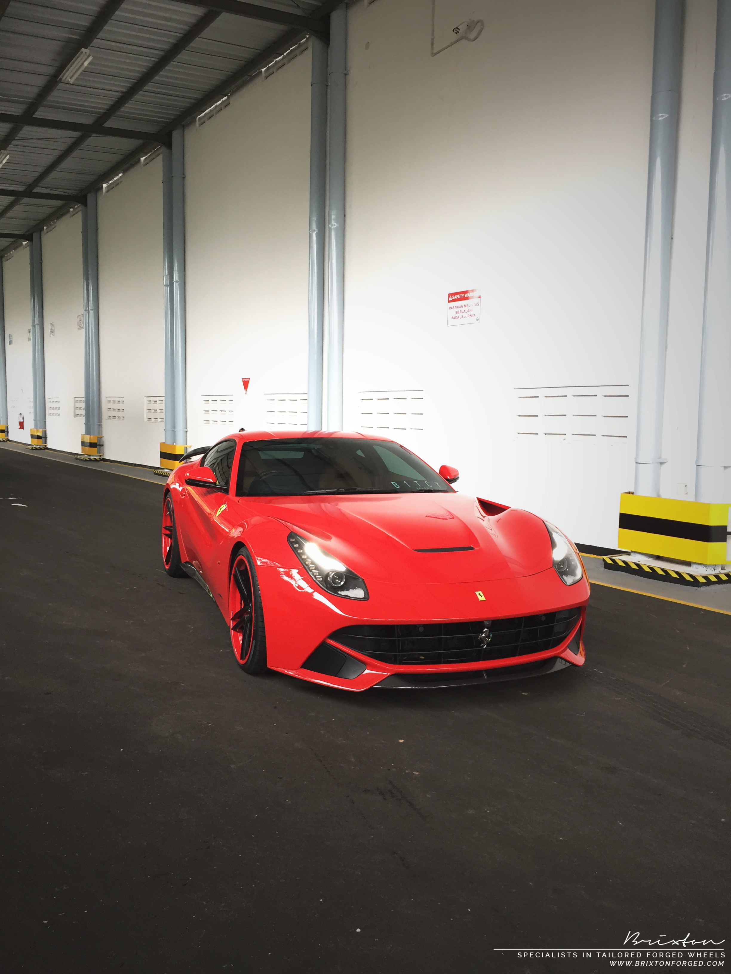 photo 5 Ferrari F12berlinetta custom wheels BRIXTON R25 TARGA SERIES 21x9.5, ET , tire size X R21. 22x12.0 ET