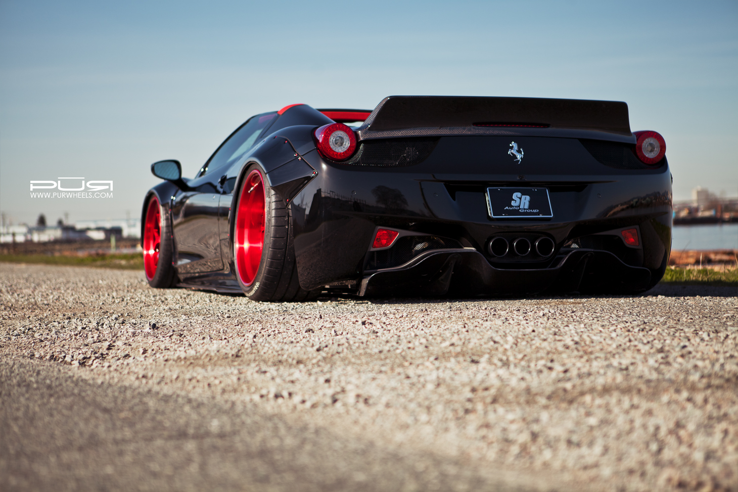 photo 10 Ferrari 458 Spider custom wheels PUR LG06 x, ET , tire size X R. x ET