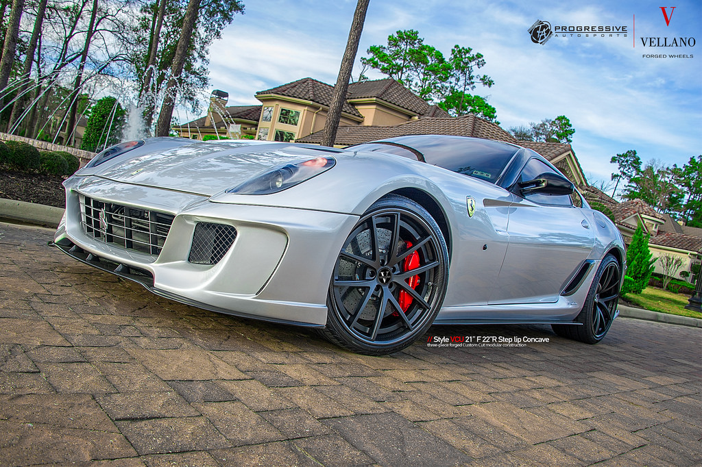 photo 2 Ferrari 599 GTB Fiorano custom wheels VELLANO VCU 21x, ET , tire size X R21. 22x ET